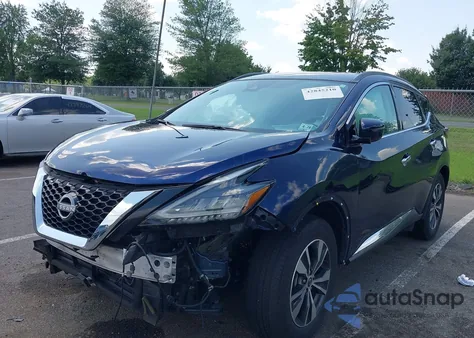 2023 Nissan Murano Sv Intelligent Awd из США, поврежденный, VIN 5N1AZ2BS4PC109991